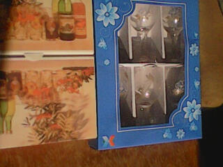 Наборы рюмок-бакалов 6 шт--200 мл Стаканов 5 шт--250 мл Кофейный набор