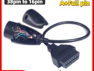 Продам кабель переходник с OBD2 на 38 пин