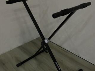 Стойка для синтезатора/пианино, прочная, регулируемая НОВАЯ!!!