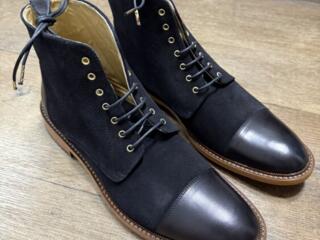 TAFT - THE TROY BOOT - Black мужские ботинки (US11~EU45