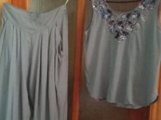 Новый летний брючный костюм немецкий 36р-р. (42/44).