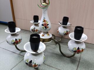 Продам немецкую керамическую люстру прошлого века