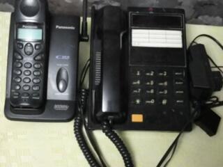 Два Радиотелефона Panasoniс на запчасти