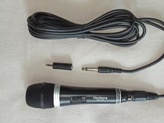 Новый микрофон и cabel audio Jack 3,5 - XLR