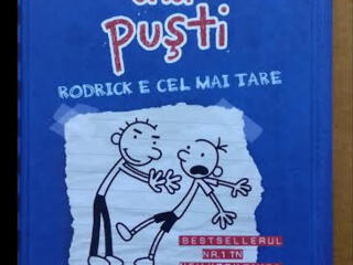 Set de carti Jurnalul unui pusti de Jefif Kinney.