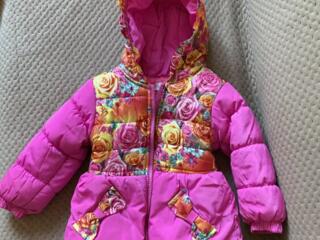 Детская зимняя куртка на девочку