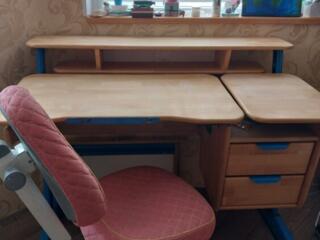 Продам парту и стул бу, в хорошем состоянии, торг уместен