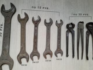 Продам гаечные ключи и кусачки