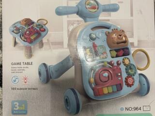 Ходунки-каталка-бизиборд