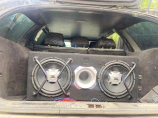Сабвуфер+ усилитель+ провода для подключения