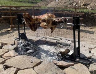 Вертел 25 кг на землю, костер или мангал Frigare pentru sol sau mangal