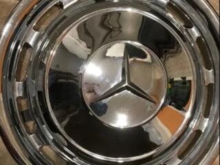 Продам оригиналы колпаки Мерседес 4 шт. (из нержавейки) R14
