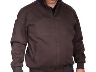 Geacă pilot de toamnă din țesătură naturală.