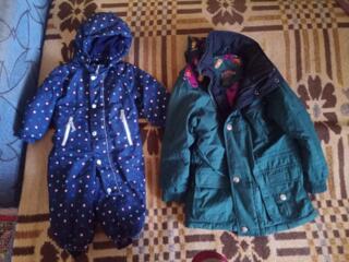 Продается детская курточка и комбинезончики на девочку.