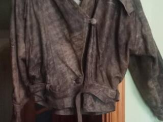 Новая оригинальная женская кожаная куртка немецкий 36р-р (42/44).