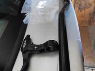 Новый руль с ручками