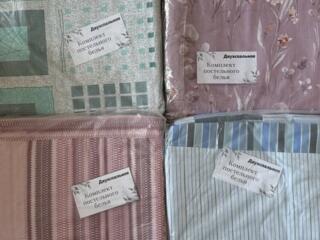 Комплекты постельного. Евро, двушки, полуторки