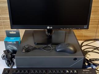 Комплект ПК: Lenovo ThinkCentre LG LED SSD офисный для дома недорого.