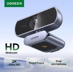 2K веб-камера Ugreen cm825 и Trust Tyro Full HD Webcam