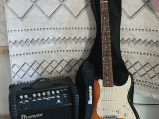 Гитара IBANEZ +комбик!