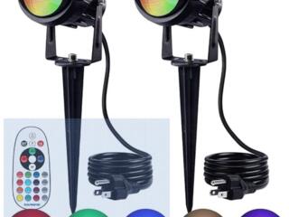 Ландшафтный светильник RGB с пультом