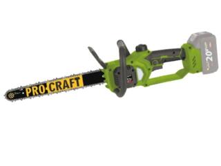Пила Аккум. PROCRAFT 20V с АКБ+З/У (2 цепи+2 шины) Рассрочка+Доставка.