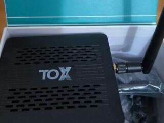 ТВ бокс, тв приставка TOX 3 4/32gb, android aosp
