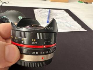 Объектив Samyang MF 7.5mm f/3.5 AS IF UMC Fish-eye Black Micro 4/3