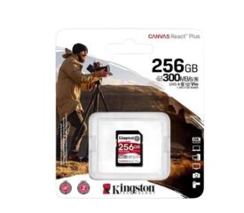 Карта памяти Kingston Canvas React Plus, 256Гб (SDR2/256GB)sd