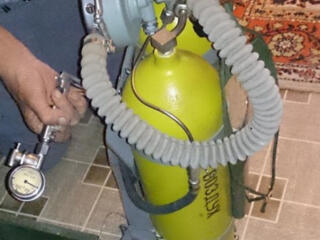 Акваланг, состояние нового, Закрутка ручная, 16кал, 12,кал,