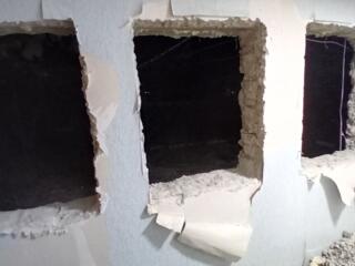 Сантехника, демонтаж стен-строений