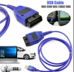 Сканер VAG-COM 409.1 OBD2 лучший FT232RL чип