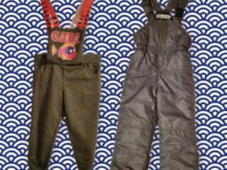 НОВЫЕ спортивные штаны, КОМБИНЕЗОН ЗИМА в отличном состоянии