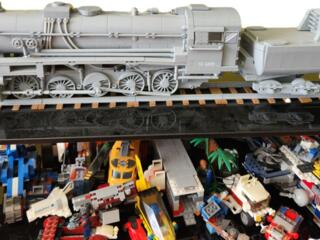 Паровоз лего 2400деталий