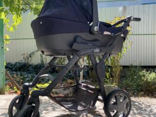 Коляска 2в1 манеж и автокресло