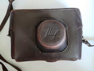 Кожаный футляр для пленочного фотоаппарата "Мир" 1959-61г. 150лей