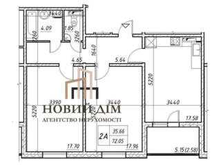 продаж 2-к квартира Київ, Оболонський, 72000 $