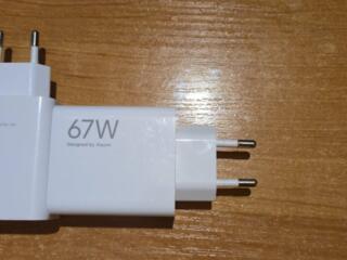 Продам две оригинальные зарядки для Сяоми 67w и 33w