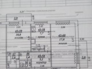 Продам 2 х комнатную, район ленинский