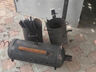 Продам мангал под казан есть труба есть без