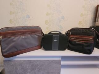 Комплект брендовых сумок Samsonite-портплед, плечевые,