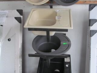 Мойки нержавеющие и эмалированные к тумбам Chiuvete Inox. piatra