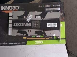 Продам rtx 2060 inno3d с коробкой