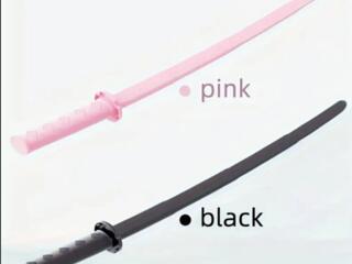 Пластиковый складной меч-катана в фанковом стиле
