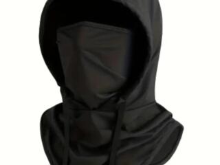 Многофункциональная балаклава с капюшоном и маской, защищает от ветра