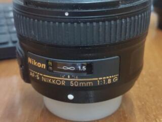 Объектив AF-S nikkor 50mm 1.8G SWM