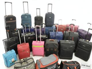 Продам отличные европейские чемоданы, пластиковые и тканевые на 4 ко