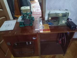 Срочно продам швейную машину и оверлок