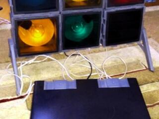 Автоматическая цветомузыкальная устройства "Парус" 150 Гц - 450 Руб