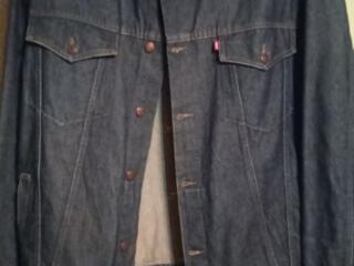 Б/у Мужская джинсовая куртка 4XL р-р.